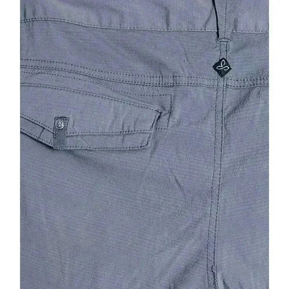 PrAna Sage Convertible Pants Women's 14 Charcoal Gray - Picture 9 of 12